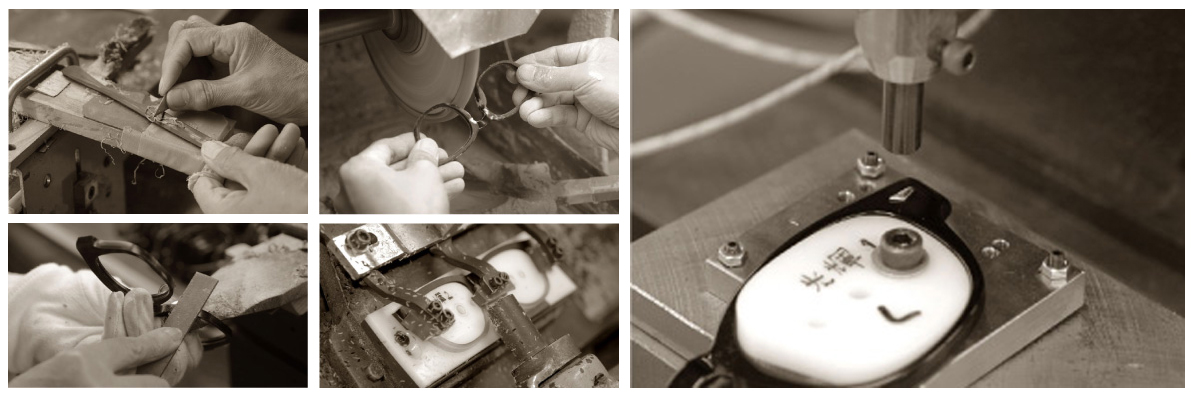 fabrication des Lunettes